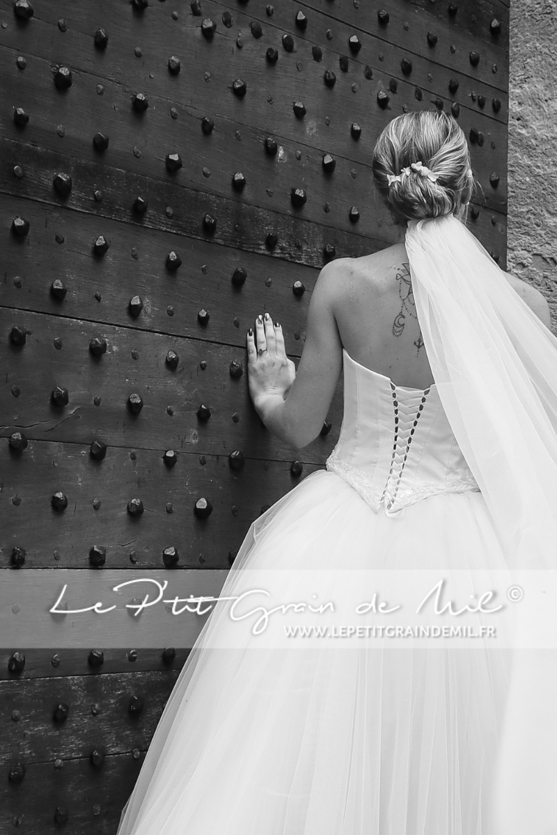 jupe de mariée en tulle volumineuse